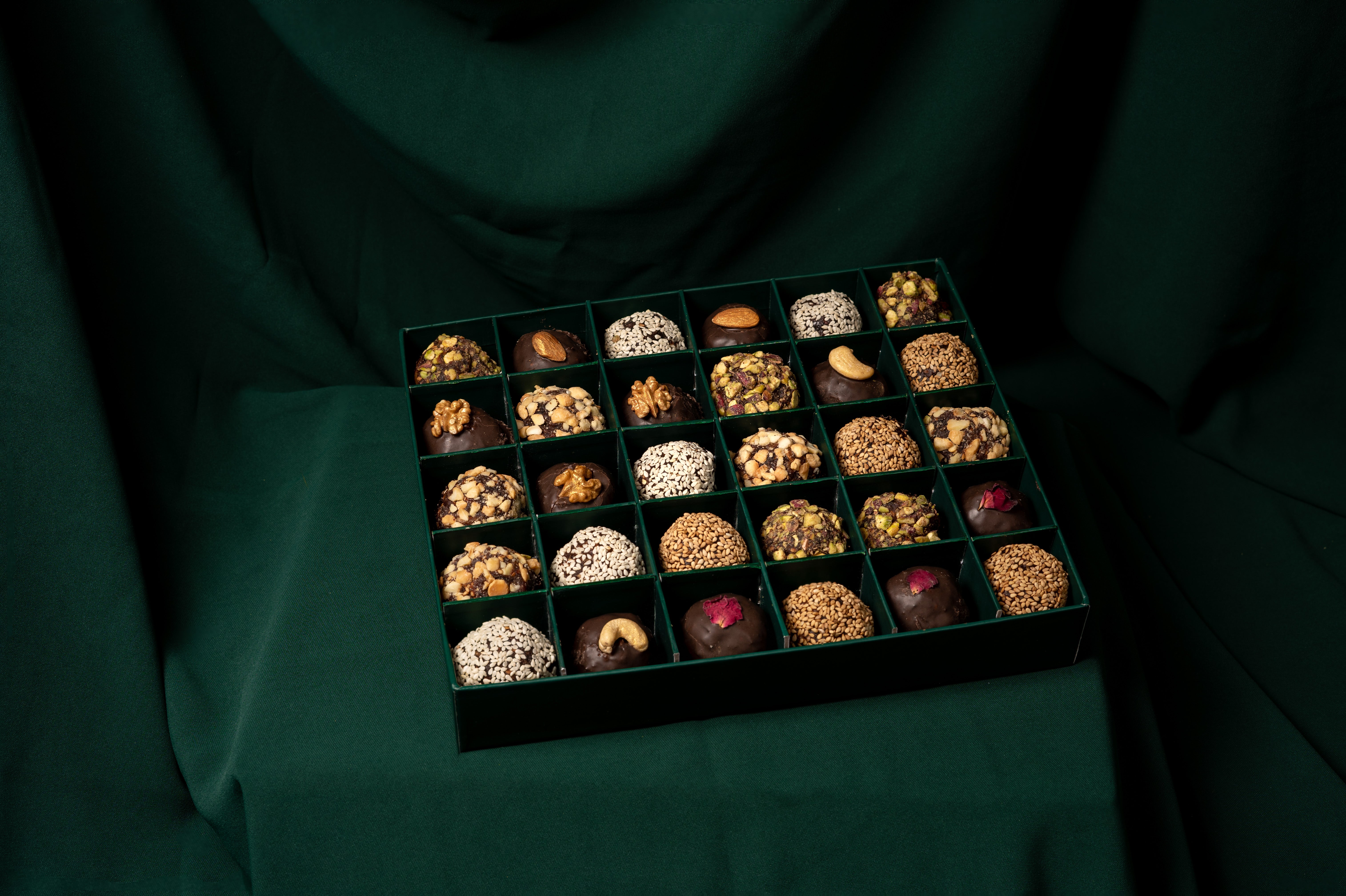 COFFRET BOULES DE DATTES 30 PIÉCES