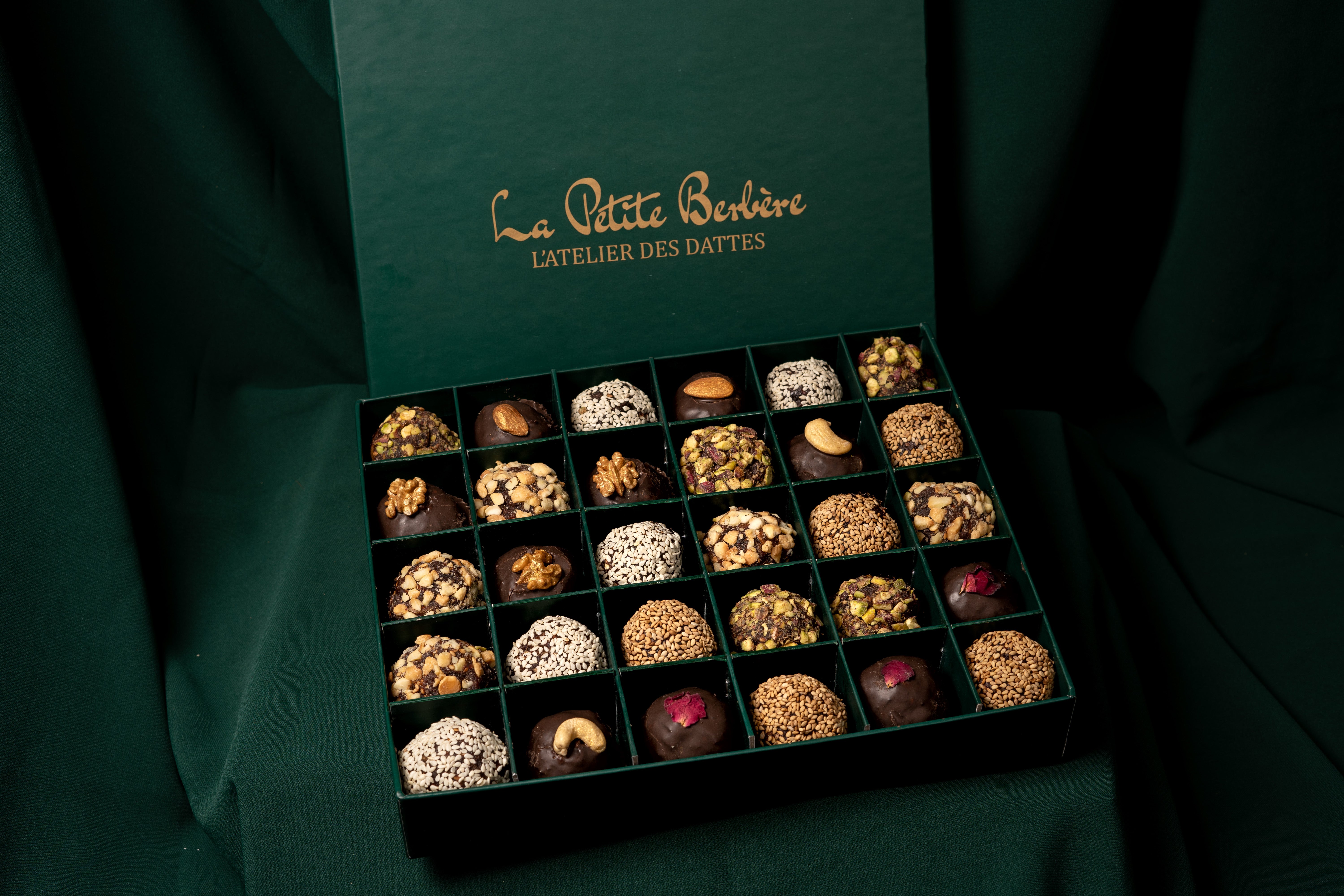 COFFRET BOULES DE DATTES 30 PIÉCES